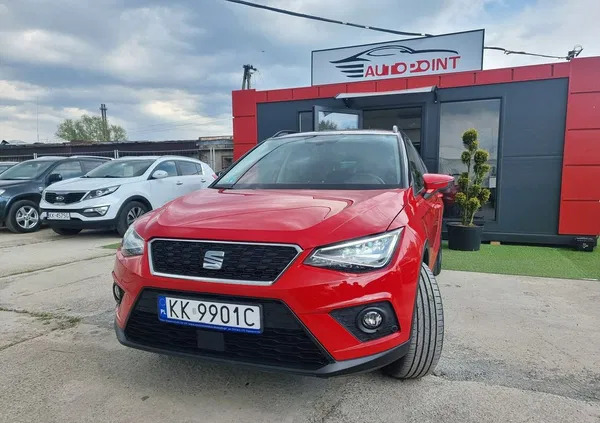 seat małopolskie Seat Arona cena 74900 przebieg: 65619, rok produkcji 2021 z Kraków